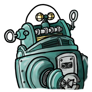 Robby the Robot from couldbeworse-comic.com